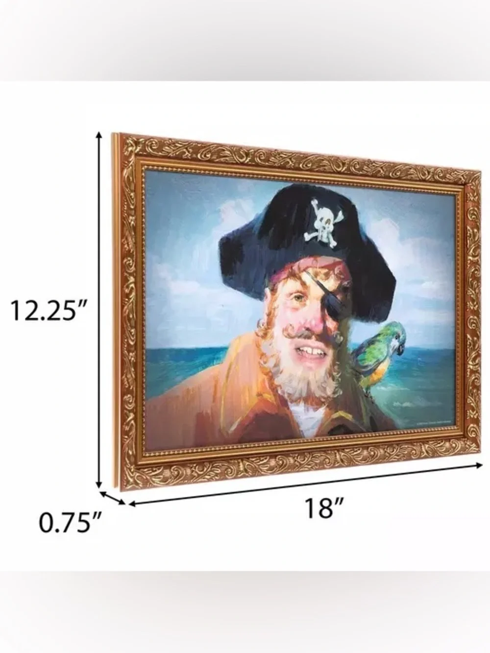 Patchy The Pirate Wood Wall Decor